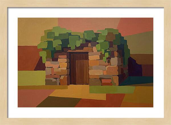 Stone Pigsty Embraced By Nature