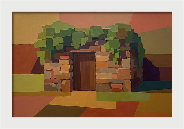 Stone Pigsty Embraced By Nature
