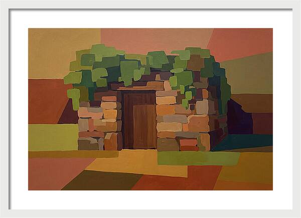 Stone Pigsty Embraced By Nature