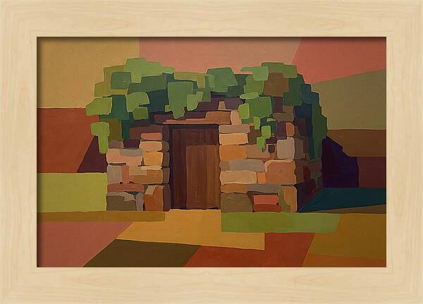 Stone Pigsty Embraced By Nature