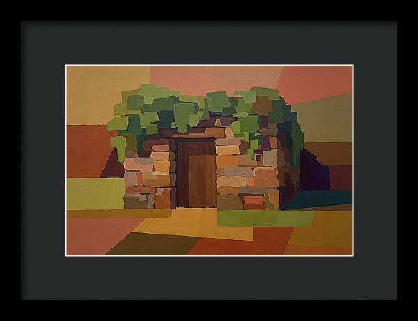 Stone Pigsty Embraced By Nature