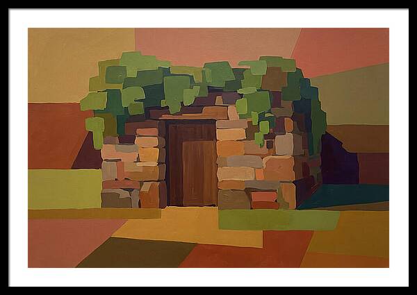 Stone Pigsty Embraced By Nature