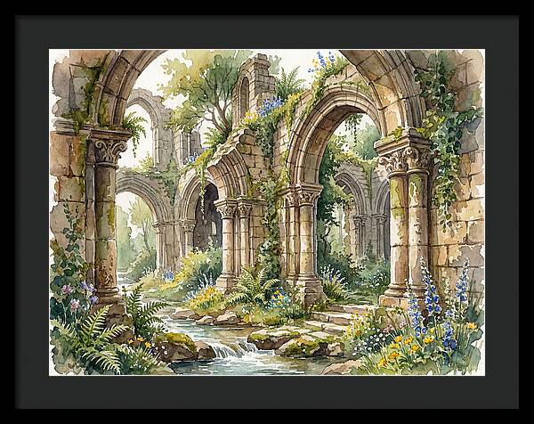 Stone Ruins Amidst Nature