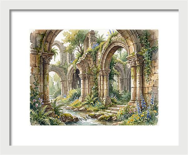 Stone Ruins Amidst Nature