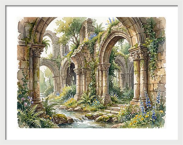 Stone Ruins Amidst Nature