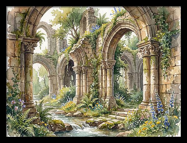 Stone Ruins Amidst Nature