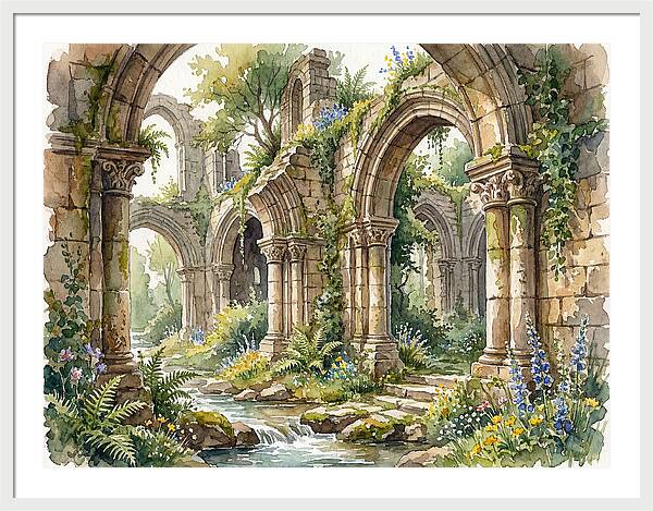Stone Ruins Amidst Nature