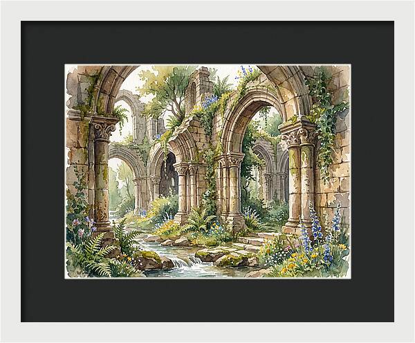 Stone Ruins Amidst Nature