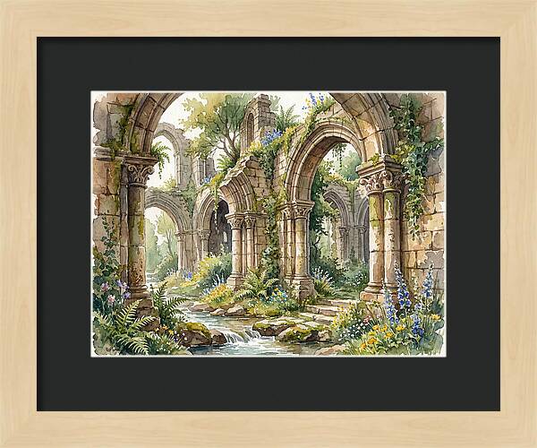 Stone Ruins Amidst Nature