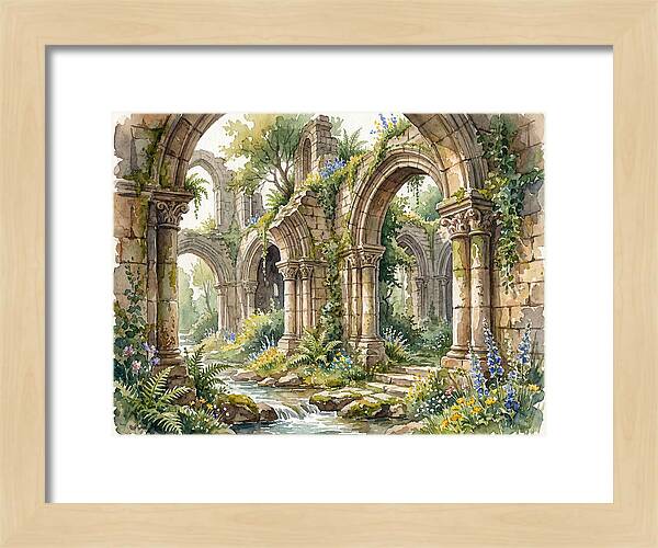 Stone Ruins Amidst Nature