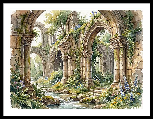 Stone Ruins Amidst Nature