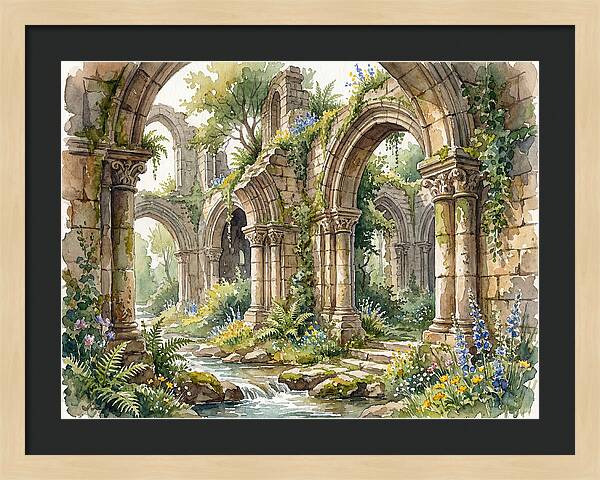 Stone Ruins Amidst Nature
