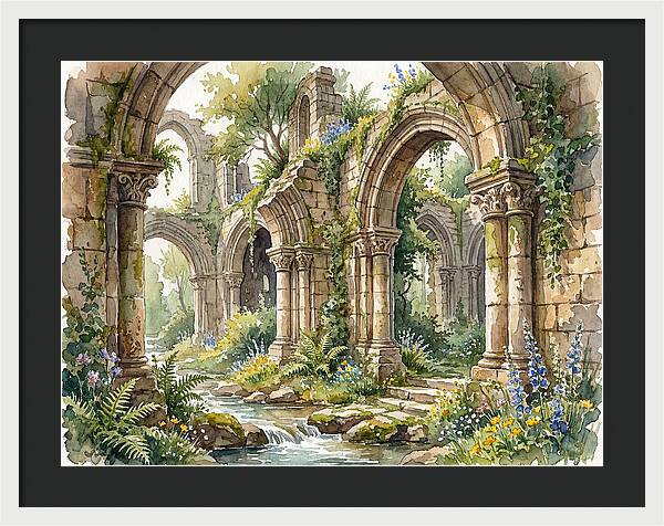 Stone Ruins Amidst Nature