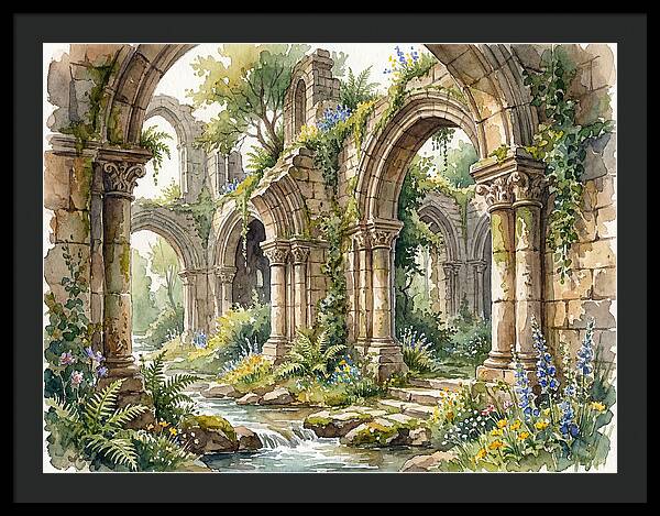 Stone Ruins Amidst Nature
