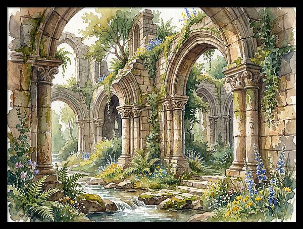 Stone Ruins Amidst Nature