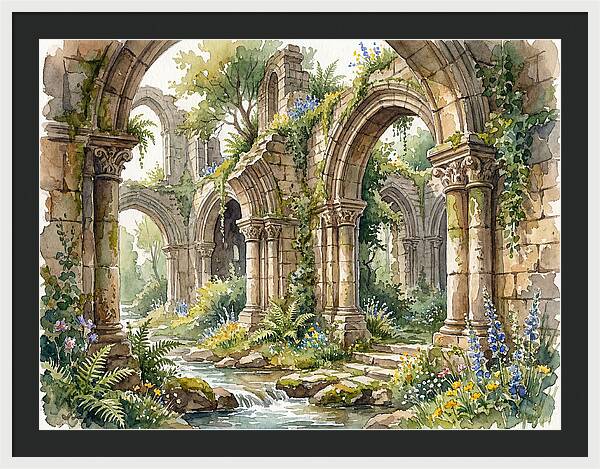 Stone Ruins Amidst Nature