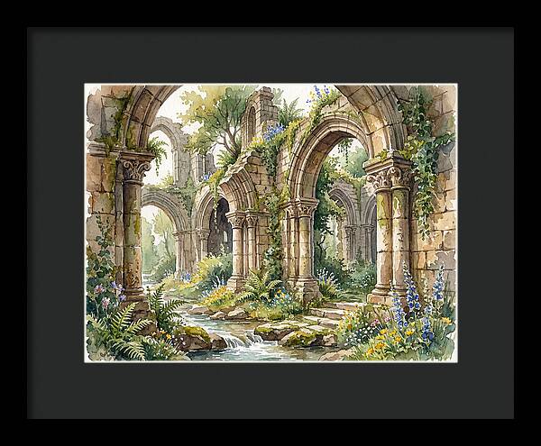 Stone Ruins Amidst Nature
