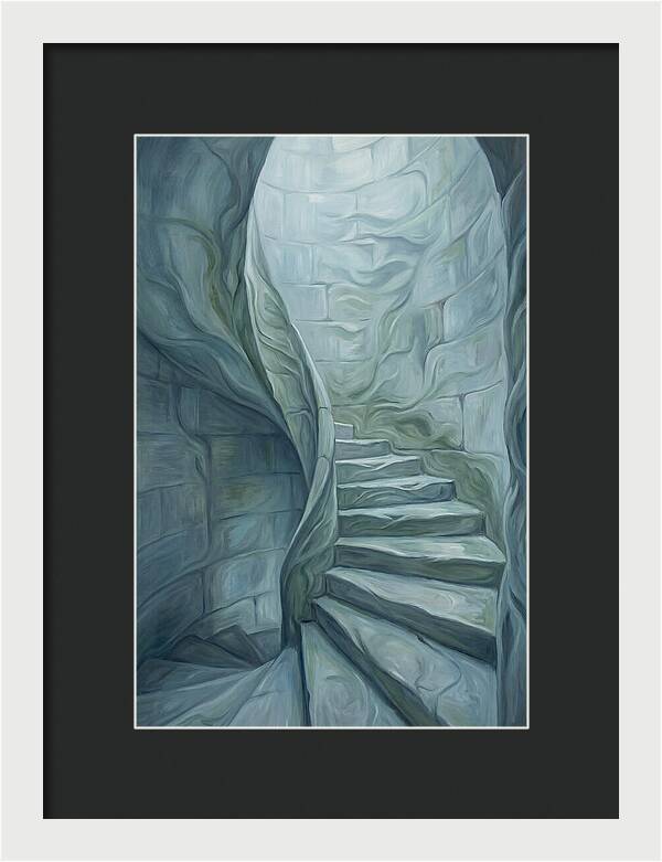 Stone Spiral Staircase
