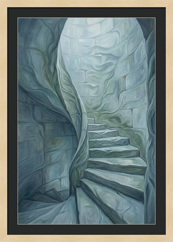 Stone Spiral Staircase