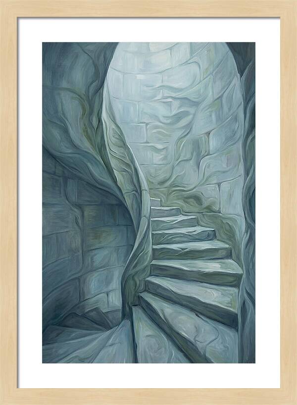 Stone Spiral Staircase