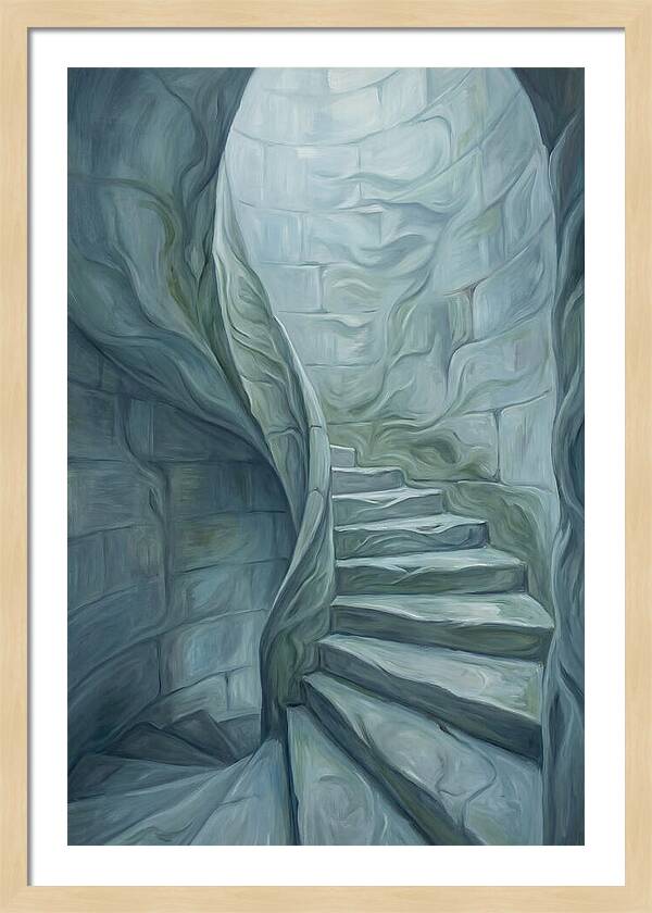 Stone Spiral Staircase