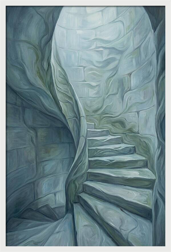 Stone Spiral Staircase