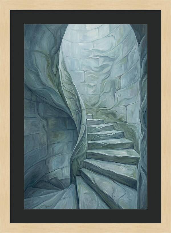 Stone Spiral Staircase