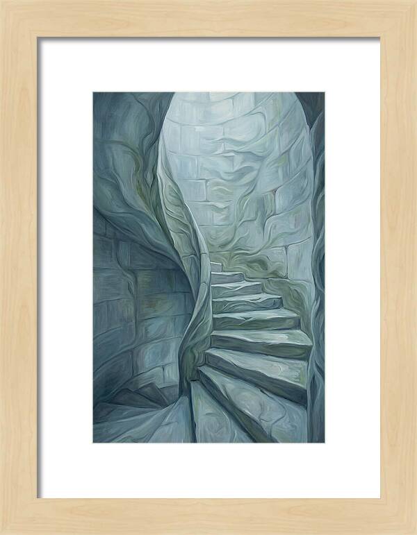 Stone Spiral Staircase
