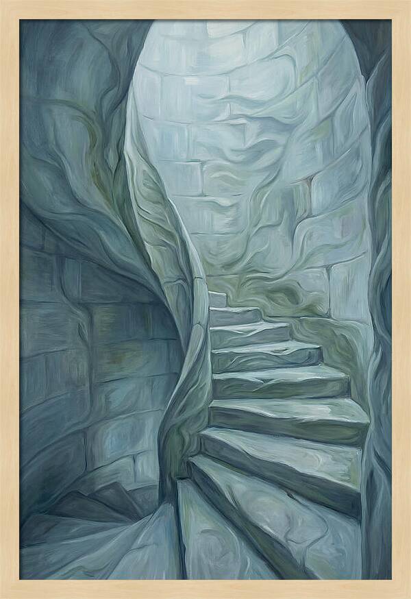 Stone Spiral Staircase
