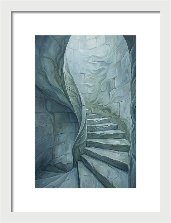 Stone Spiral Staircase