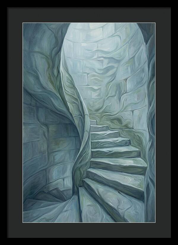 Stone Spiral Staircase