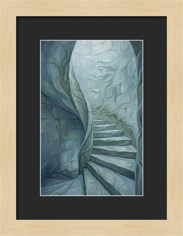 Stone Spiral Staircase