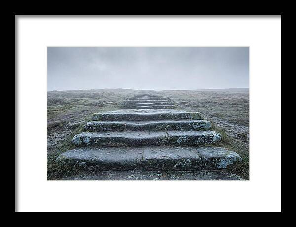 Stone Steps Worn Smooth By Centuries
