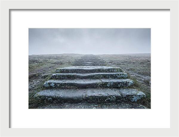 Stone Steps Worn Smooth By Centuries