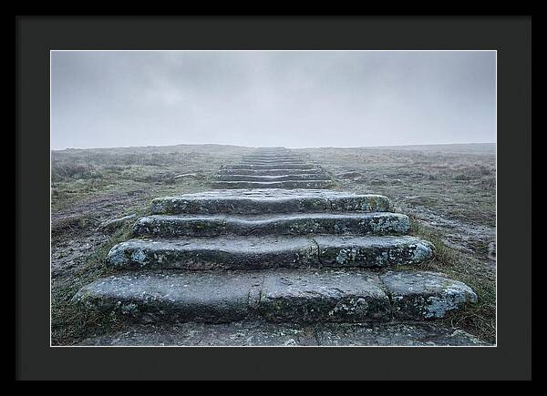 Stone Steps Worn Smooth By Centuries