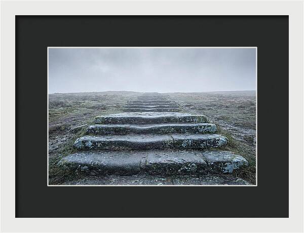 Stone Steps Worn Smooth By Centuries