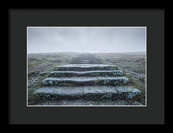 Stone Steps Worn Smooth By Centuries