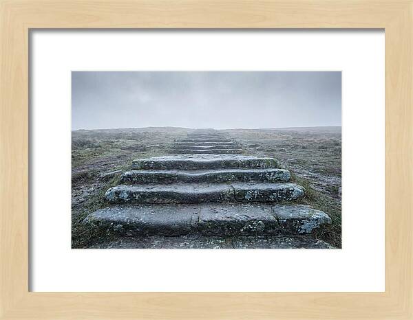Stone Steps Worn Smooth By Centuries