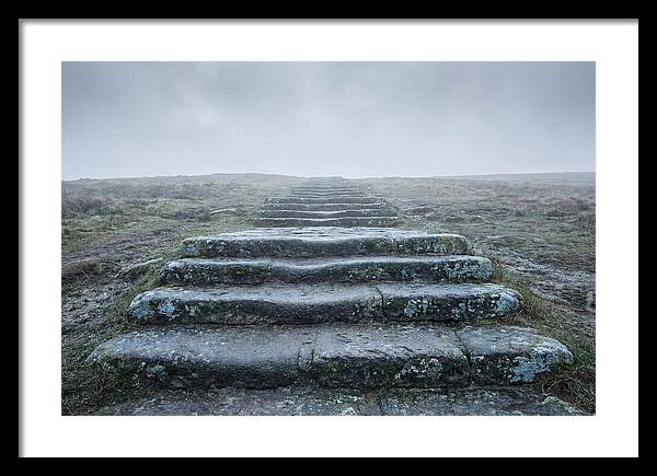 Stone Steps Worn Smooth By Centuries