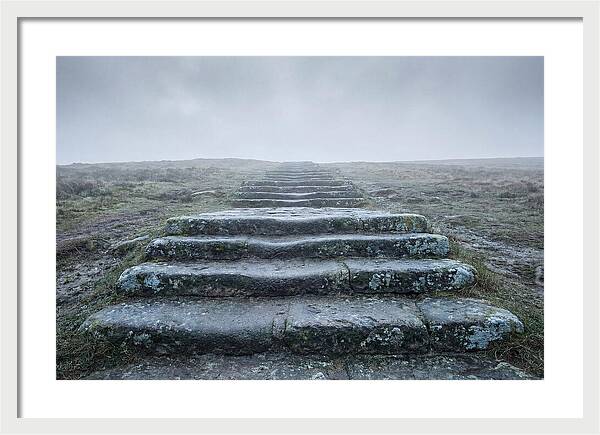 Stone Steps Worn Smooth By Centuries