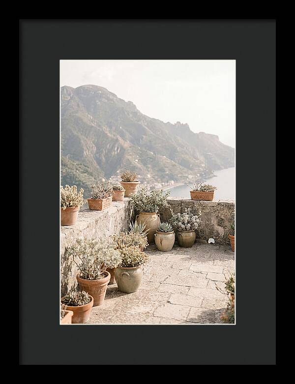 Stone Terrace Garden Serenity