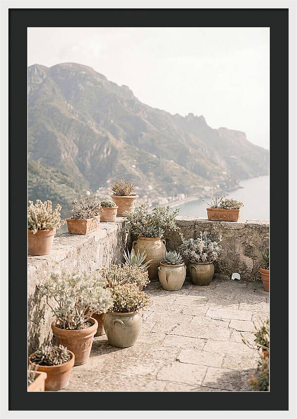 Stone Terrace Garden Serenity