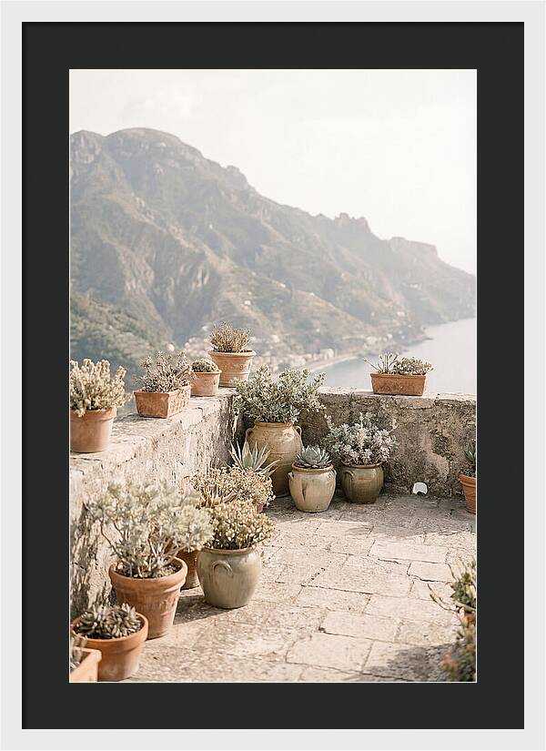 Stone Terrace Garden Serenity