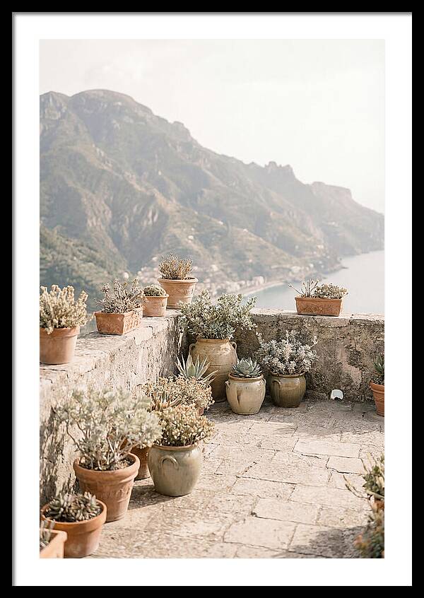 Stone Terrace Garden Serenity