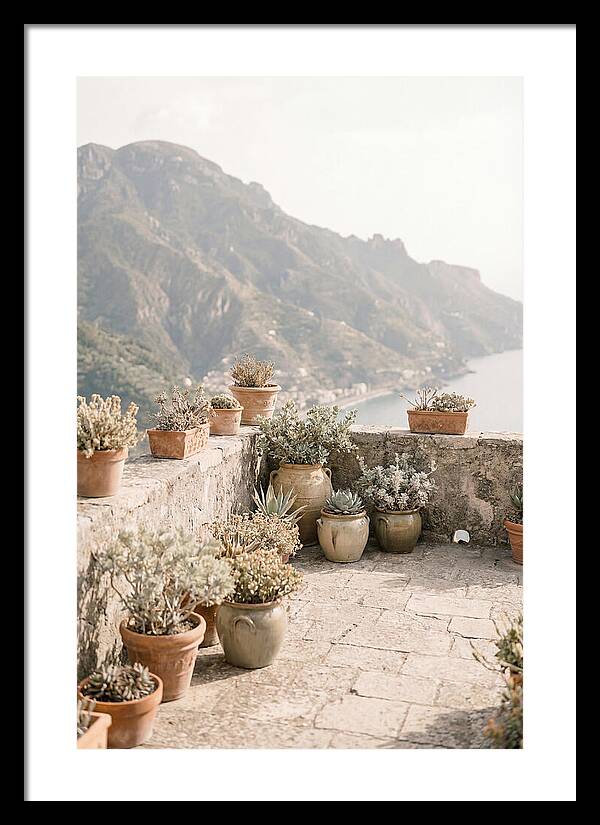 Stone Terrace Garden Serenity