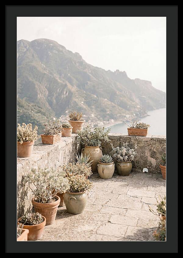 Stone Terrace Garden Serenity