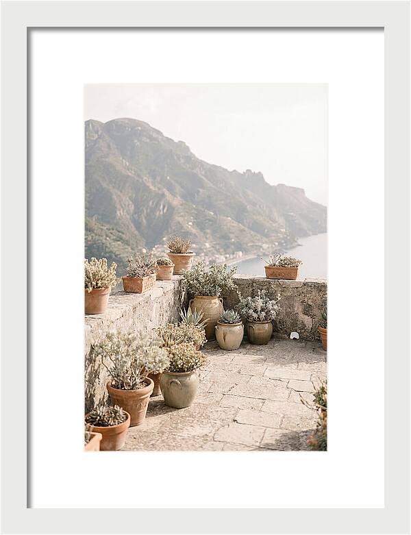 Stone Terrace Garden Serenity