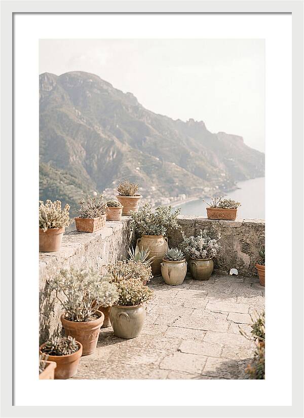 Stone Terrace Garden Serenity