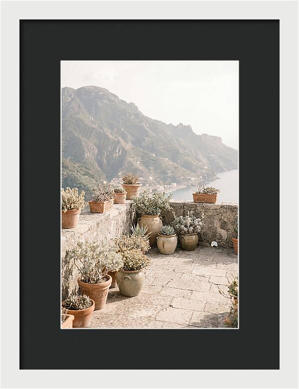 Stone Terrace Garden Serenity