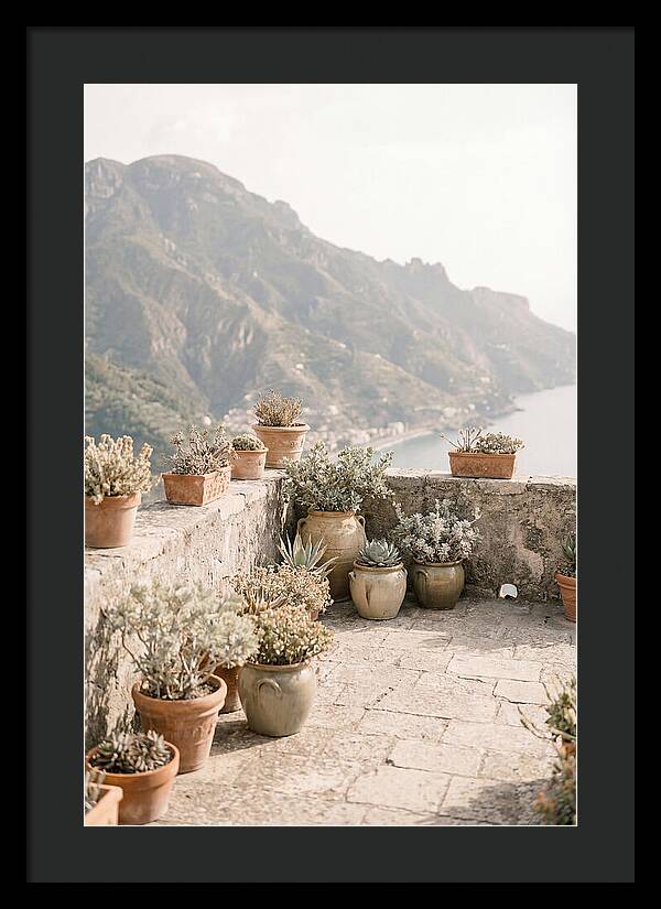 Stone Terrace Garden Serenity